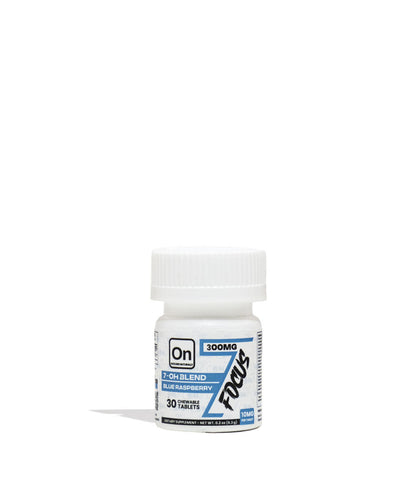 Focus ON7 7-Hydroxymitragynine Advanced Alkaloids 300mg 30 Count Bottle on white background