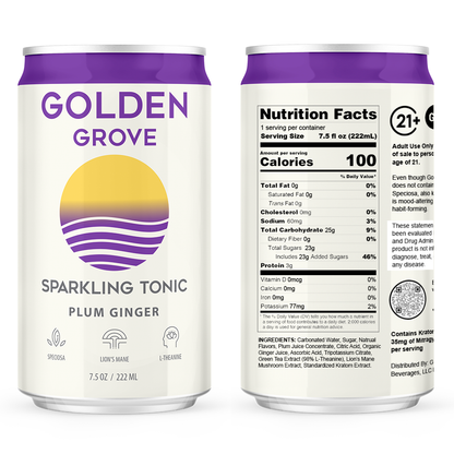 Golden Grove Sparkling Tonic 24pk