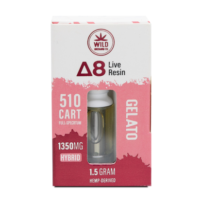 WILD ORCHARD DELTA 8 LIVE RESIN 510 CARTRIDGES 1.5 GRAMS