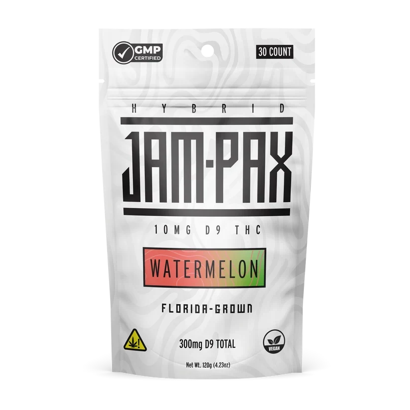 Jam-Pax 10mg D9 30ct Gummies