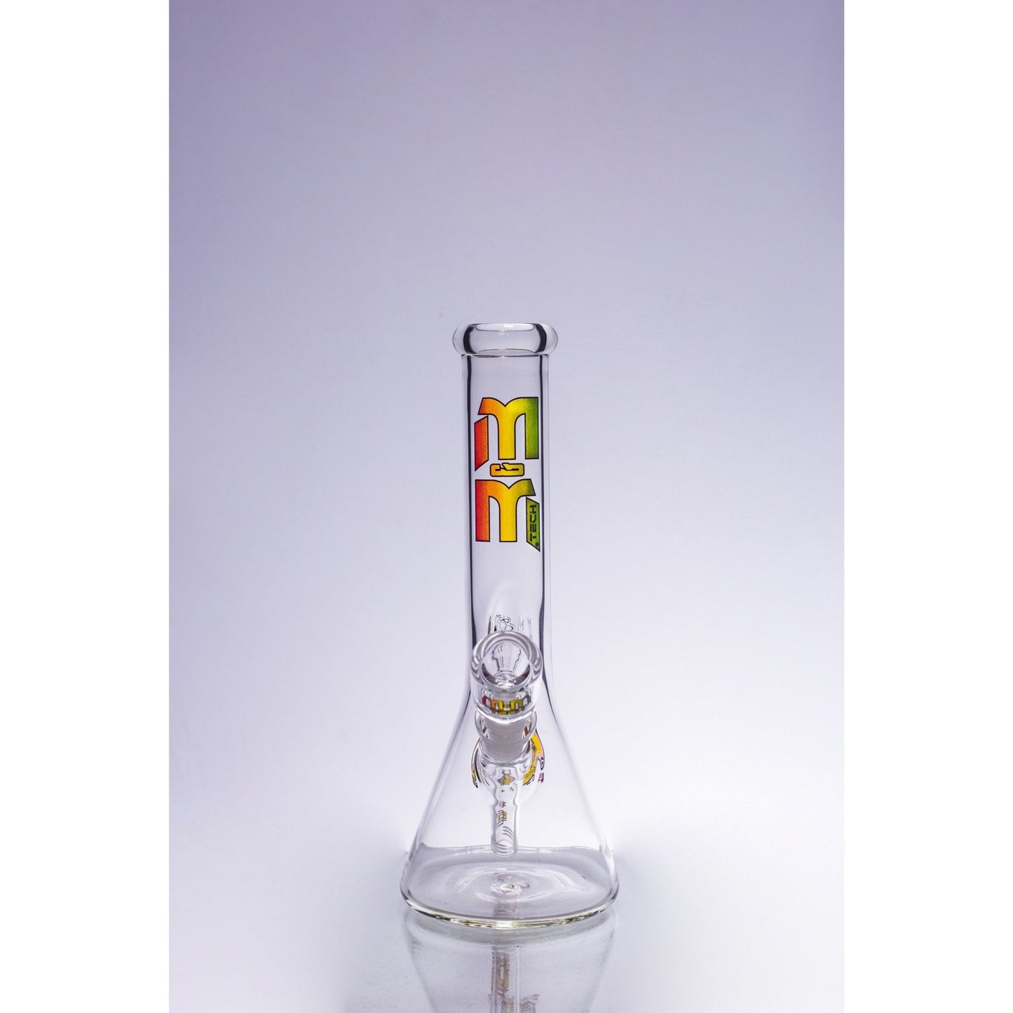 Waterpipe Color Beaker by M&M Tech - M&M Tech Glass