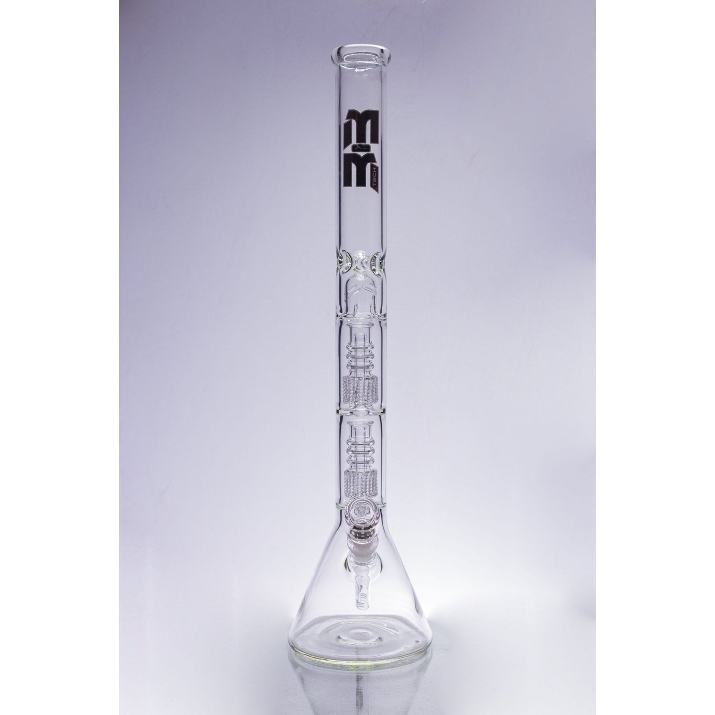 Waterpipe Double Chandelier Day Wrecker by M&M Tech - M&M Tech Glass