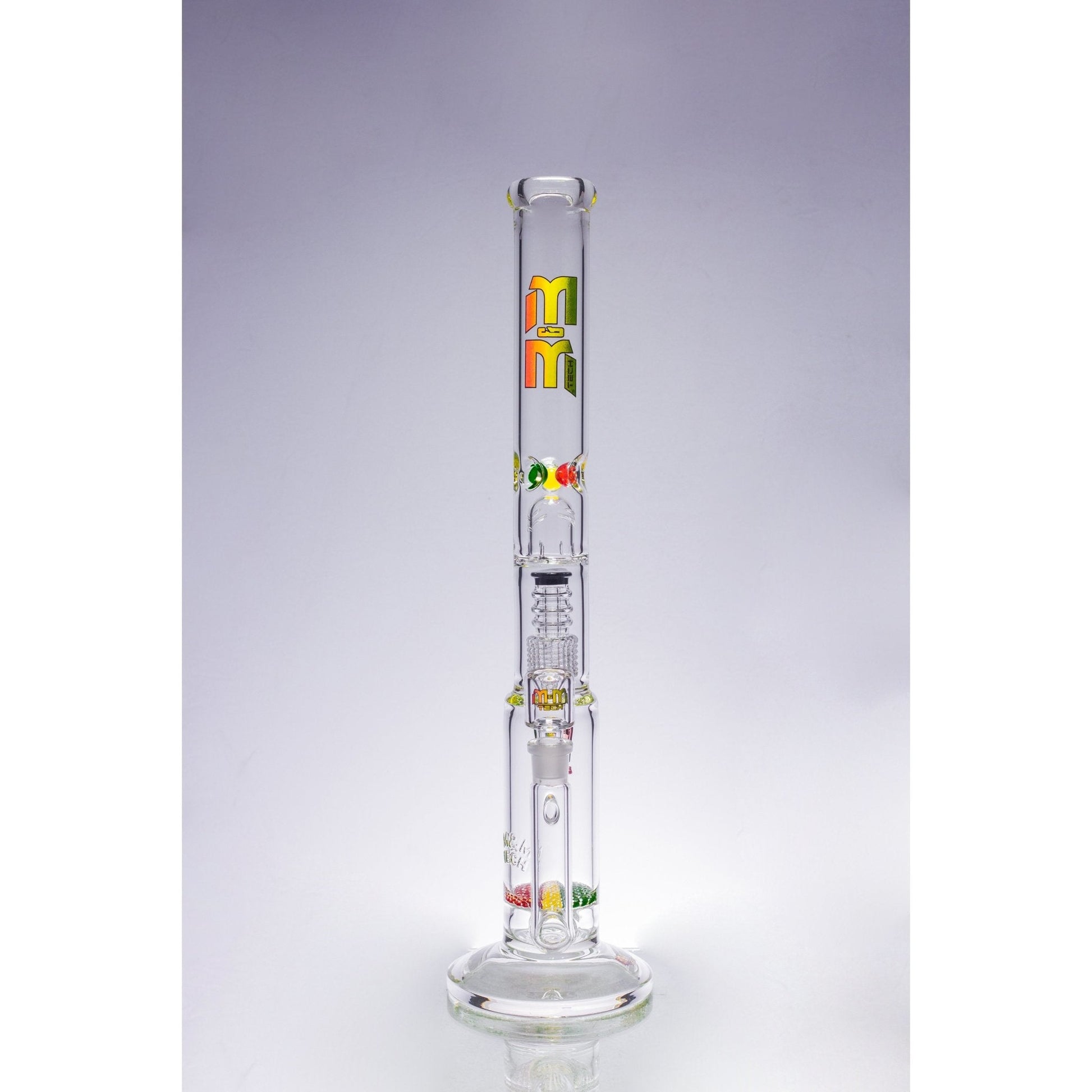 Waterpipe Latticeandelier Straight Tube by M&M Tech - M&M Tech Glass