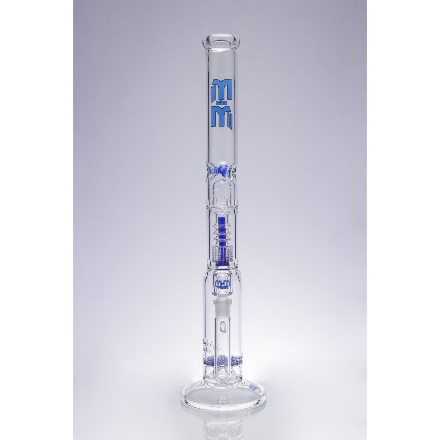 Waterpipe Latticeandelier Straight Tube by M&M Tech - M&M Tech Glass