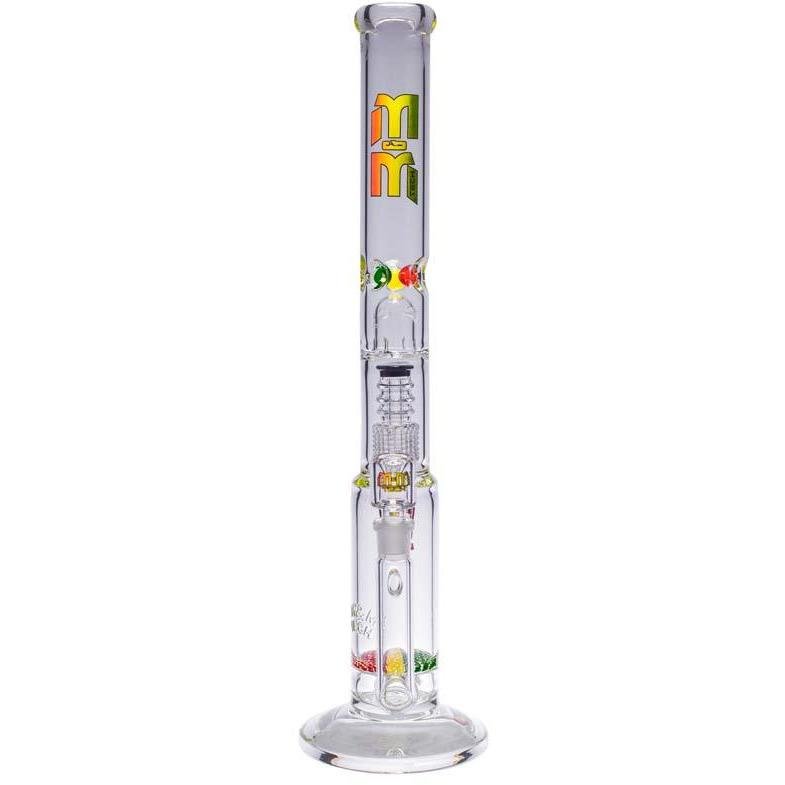 Waterpipe Latticeandelier Straight Tube by M&M Tech - M&M Tech Glass