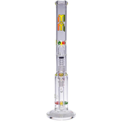 Waterpipe Latticeandelier Straight Tube by M&M Tech - M&M Tech Glass