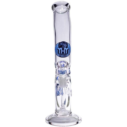 Waterpipe Lazy Straight Tube with Ice Pinch by M&M Tech - M&M Tech Glass