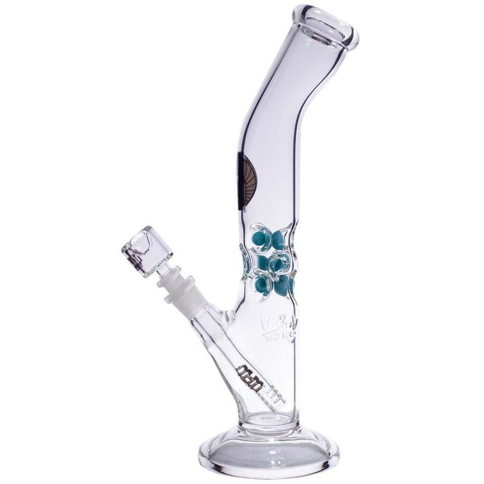 Waterpipe Lazy Straight Tube with Ice Pinch by M&M Tech