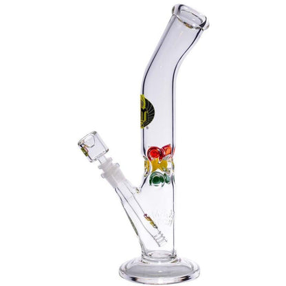 Waterpipe Lazy Straight Tube with Ice Pinch by M&M Tech