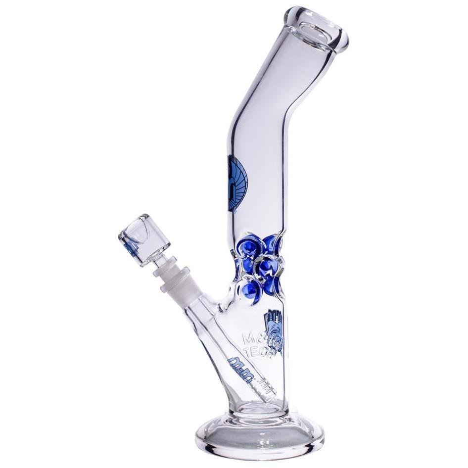 Waterpipe Lazy Straight Tube with Ice Pinch by M&M Tech