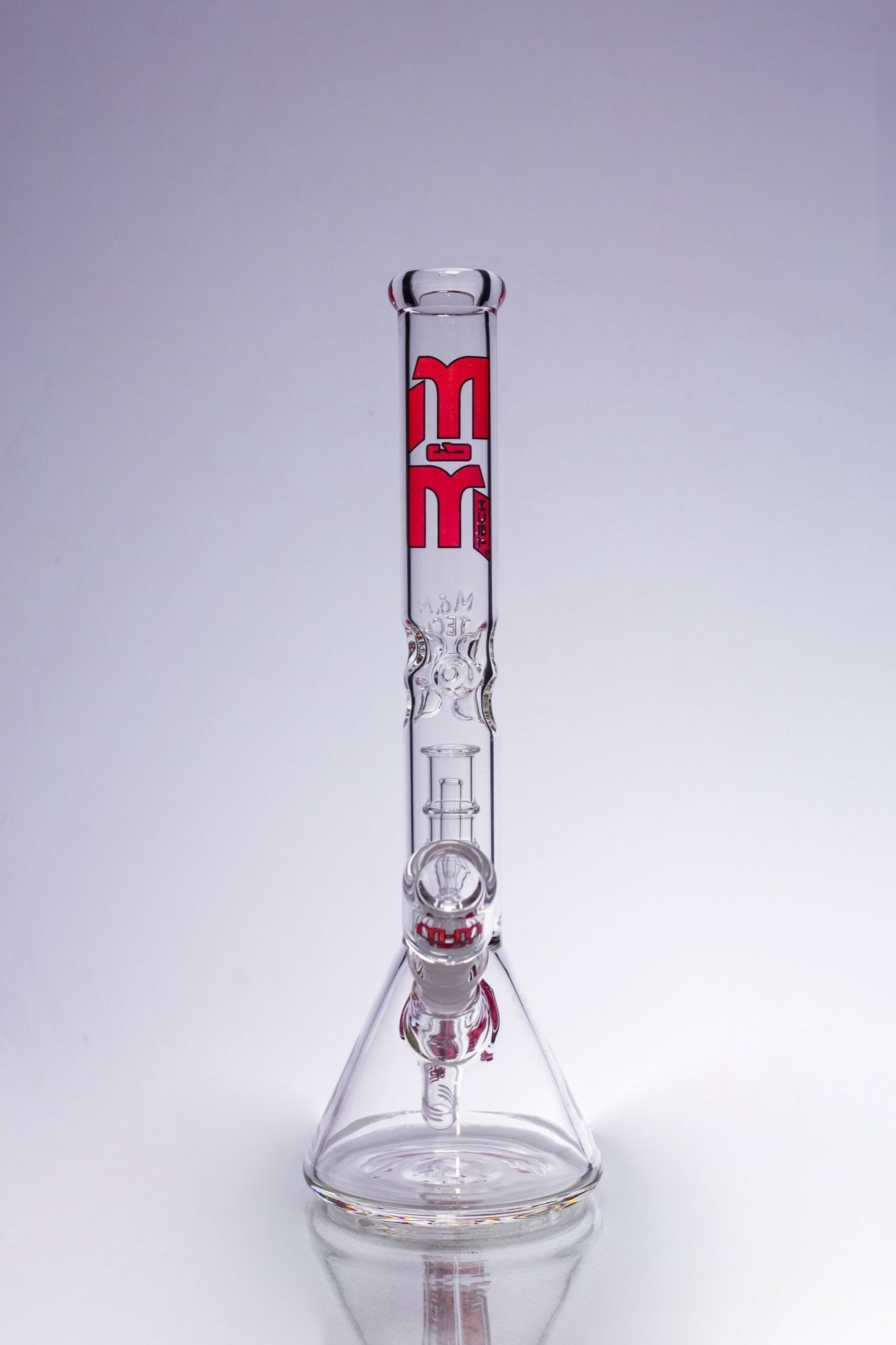 Waterpipe Mini Chandelier Beaker by M&M Tech - M&M Tech Glass