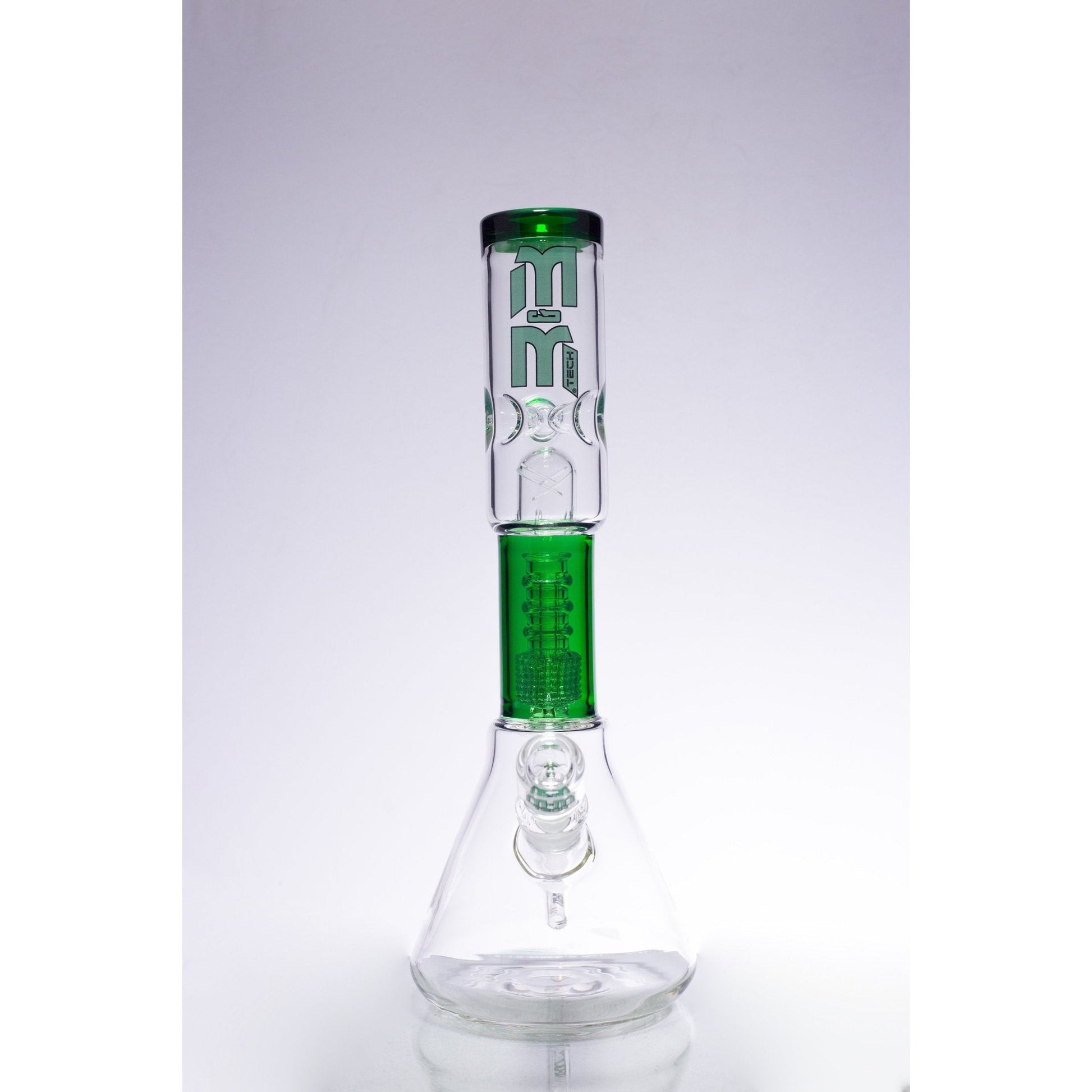 Waterpipe XL Ergo Chandelier Beaker by M&M Tech - M&M Tech Glass