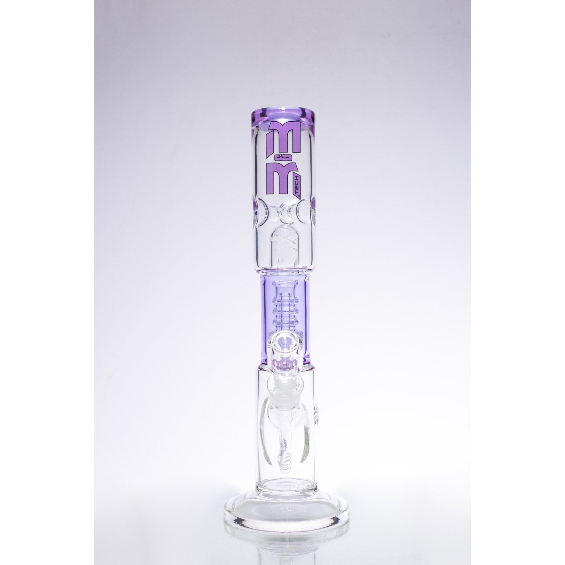 Waterpipe XL Ergo Chandelier Straight Tube by M&M Tech - M&M Tech Glass