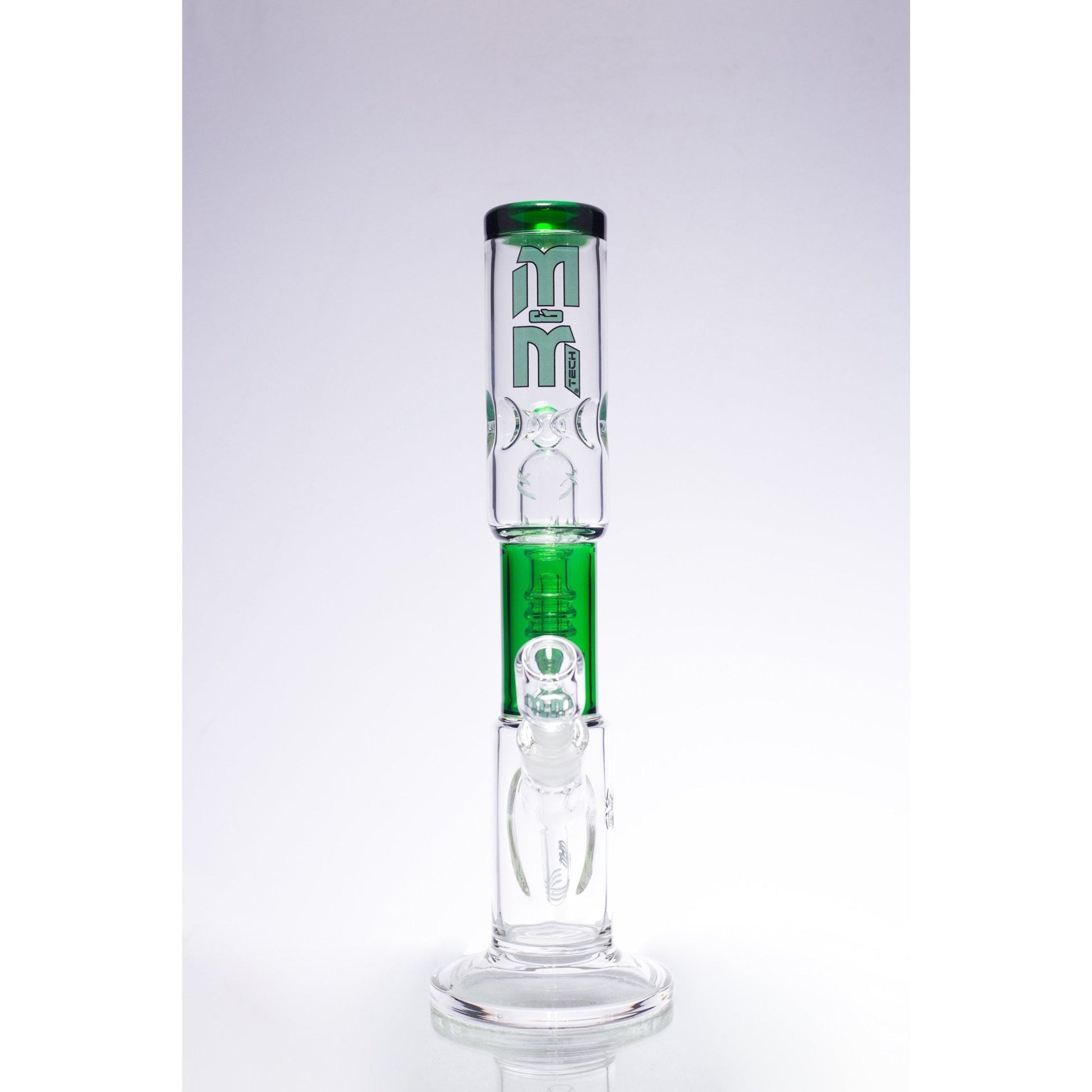 Waterpipe XL Ergo Chandelier Straight Tube by M&M Tech - M&M Tech Glass