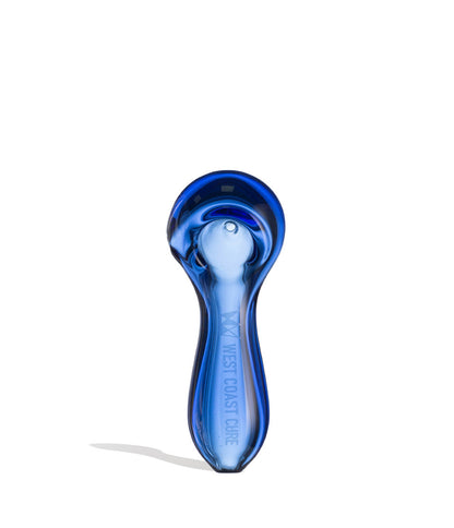 Blue West Coast Cure Globe Hand Pipe 15pk Front View on White Background