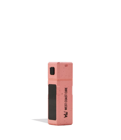 Pink Black Spatter West Coast Cure Grid Variable Voltage Battery 12pk Side View on White Background
