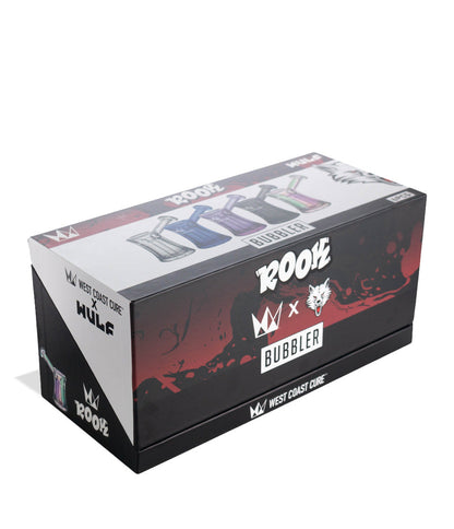 West Coast Cure Rook Bubbler 6pk Angle Closed View on White Background