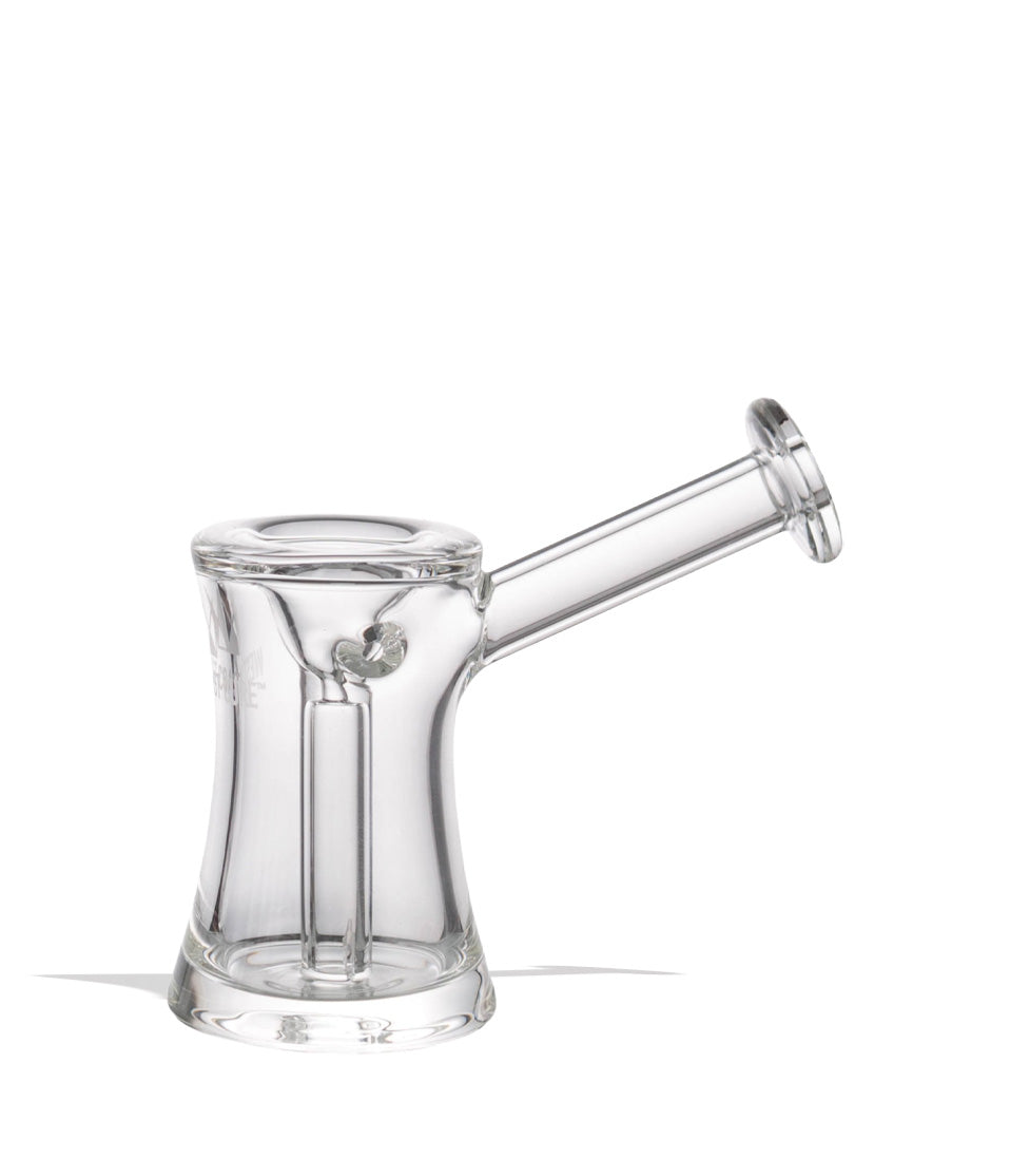 Clear West Coast Cure Rook Bubbler 6pk Front View on White Background