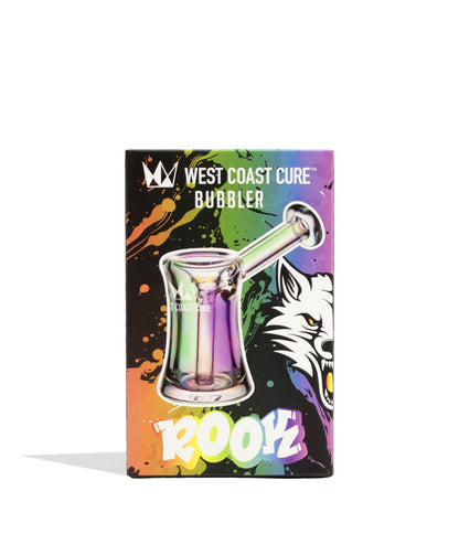 Full Color West Coast Cure Rook Bubbler 6pk Packaging Front View on White Background