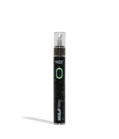 Wulf Mods Hito Knife Kit black green spatter colorway on a white background
