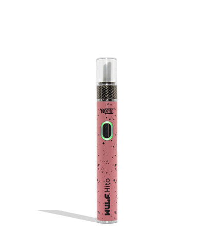 Wulf Mods Hito Knife Kit pink black spatter colorway on a white backround