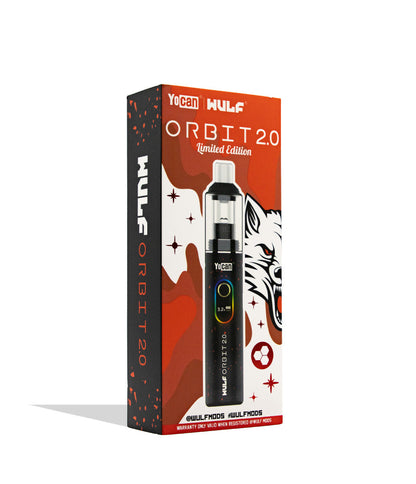 Wulf Orbit 2.0 black red spatter box side