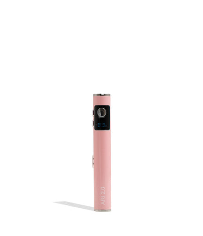 Pink Yocan Ari 2.0 Variable Voltage Battery 15pk Front View on White Background