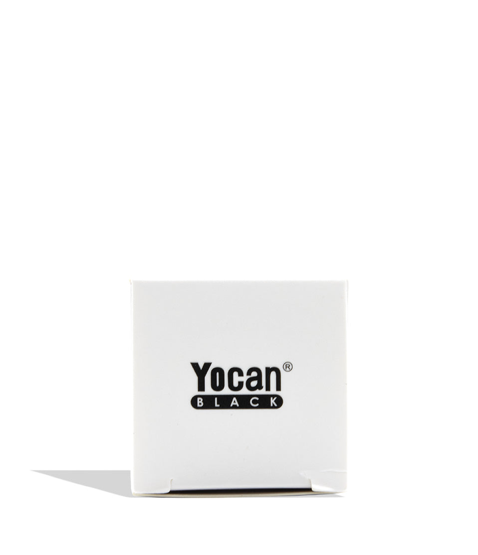 A white square product box with the brand name 'Yocan' and 'BLACK' printed in black on the front, set against a plain white background with a soft shadow to the left.