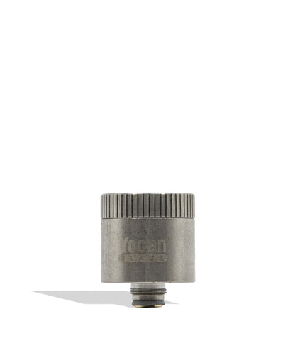 Yocan Black Cloud 2.1 Coil front view standing upright on a white background.