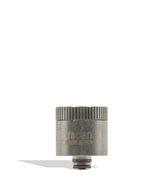 Yocan Black Cloud 2.1 Coil front view standing upright on a white background.
