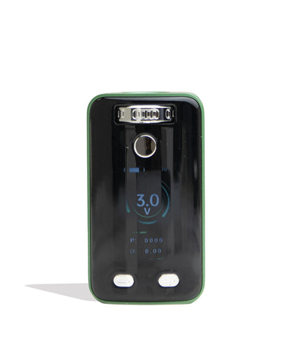 Green Yocan UNI 3.0 Plus Variable Voltage Battery Front View on White Background